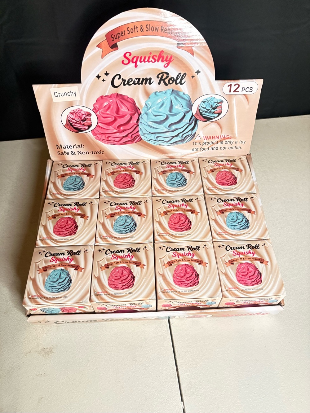 Cream Roll Squishy Super Satisfying